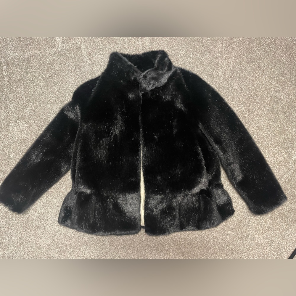 Kate Spade Faux Fur Coat